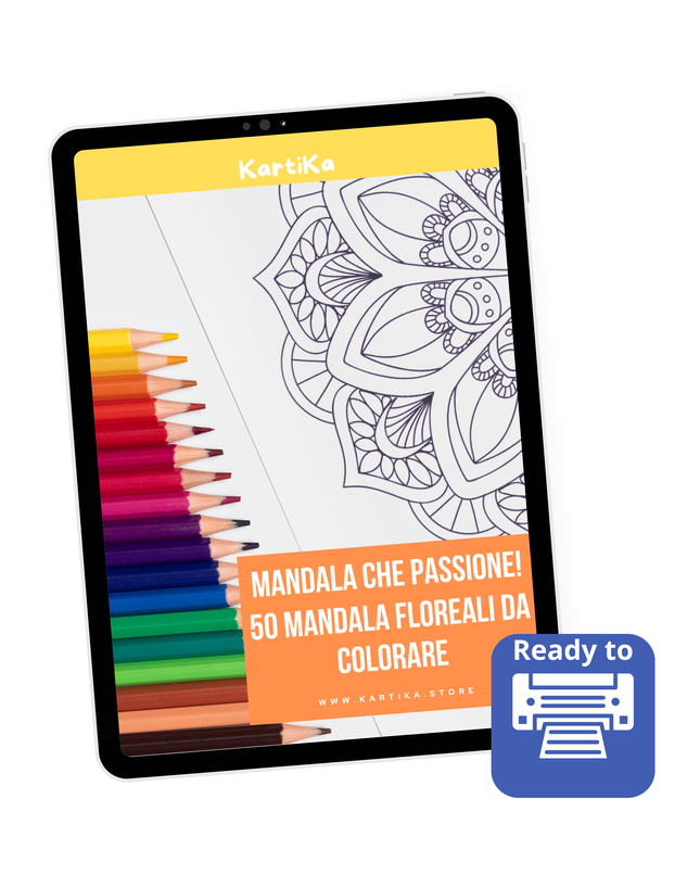 50 Mandala floreali da colorare