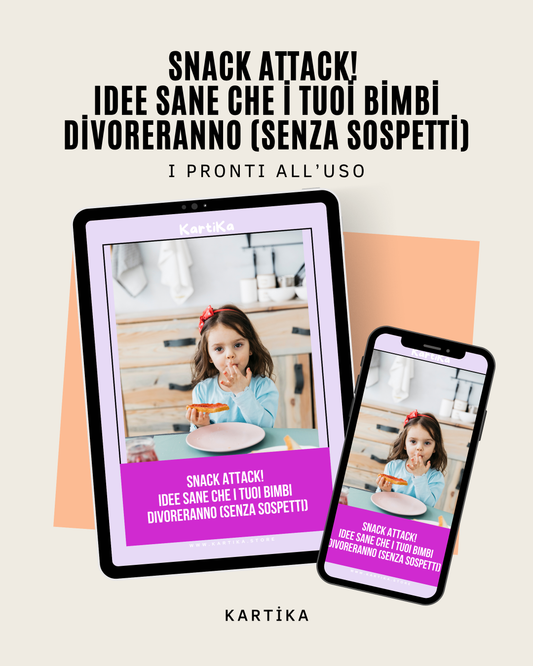 Snack Attack! Idee sane che i tuoi bimbi  divoreranno (senza sospetti)